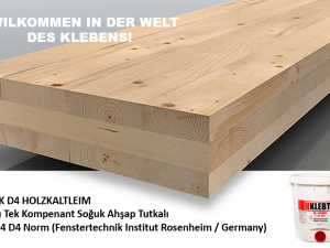 D-4000 1-K D4 Ahşap Tutkalı Holzkaltleim